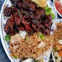 Yee comida china - Pollo mongol. Exquisito.