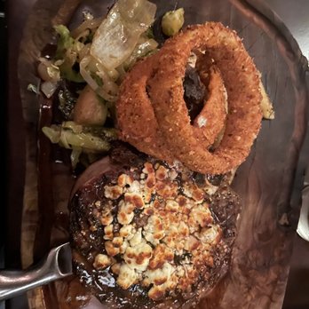Five Restaurant - Blue cheese ribeye - Italian Near Me - Fresno, California