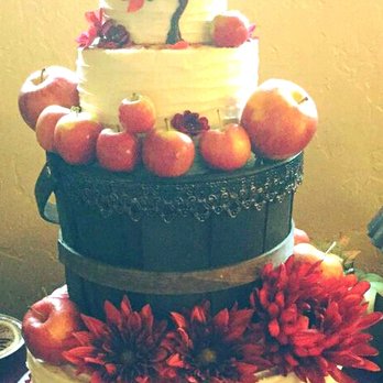 KatieCakes Bakery - a three tiered wedding cake - Cupcakes Near Me