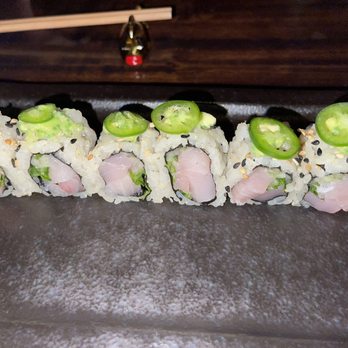 Sexy Fish Miami - Spicy yellowtail sushi - Seafood Near Me - Miami, Florida