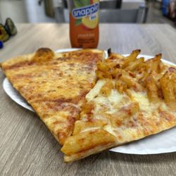 Doria Pizza Restaurant - Plain and baked ziti pizza