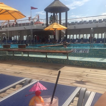 Carnival Ecstasy Cruise Ship - Lido Deck - Boat Tours Near Me