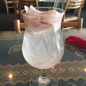 Morris Thai Cuisine - Coconut juice water ... sweetened and has pulp - Thai Near Me - Union, New Jersey