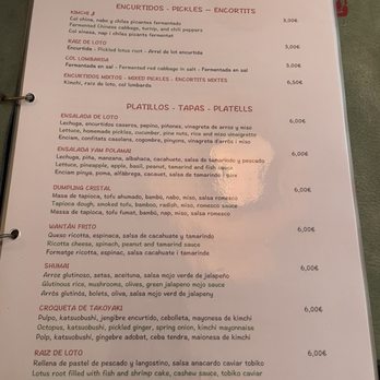 Loto - Asian Fusion Near Me - Barcelona, B