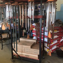 Orchard Parks & Gardens - Arias wind chimes!
