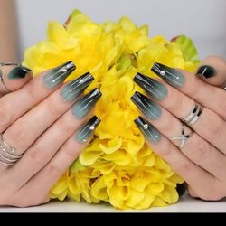 Shimmer Nails and Hair