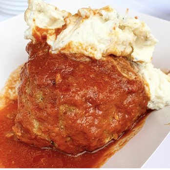ITA Kitchen - Ma! The Meatball with fresh ricotta in San Marzano tomato sauce - Italian Near Me - Bay Shore, New York ITA Kitchen - Ma! The Meatball with fresh ricotta in San Marzano tomato sauce - Italian Near Me - Bay Shore, New York