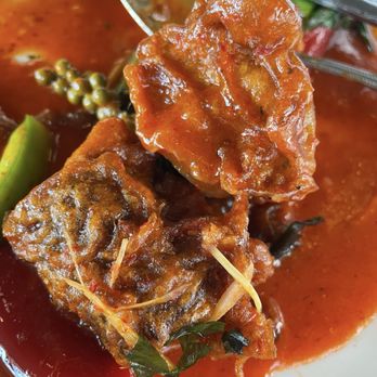 Satdha Plant Based Thai Kitchen - Eggplant catfish - Thai Near Me - Santa Monica, California Satdha Plant Based Thai Kitchen - Eggplant catfish - Thai Near Me - Santa Monica, California