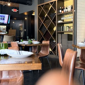 Rocca Pizzeria - Wine display - Italian Near Me - Baton Rouge, Louisiana
