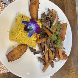 Lomo Saltado - Steak dish Lomo Saltado - Steak dish
