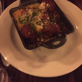 The Smith - Meatballs with a rich red sauce, perfect for dipping bread and sharing! - New American Near Me - New York, New York The Smith - Meatballs with a rich red sauce, perfect for dipping bread and sharing! - New American Near Me - New York, New York