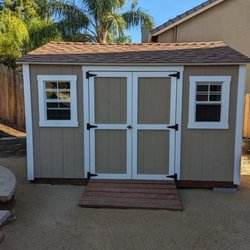 Yardhouse Sheds - 10x12 Gable Storage Shed with double doors Rocklin, CA