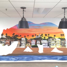 Mural done by Michael and Gus in our office. Mural done by Michael and Gus in our office.