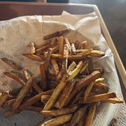 The One and Only Burgers and Fries - Half of the regular order of fries.