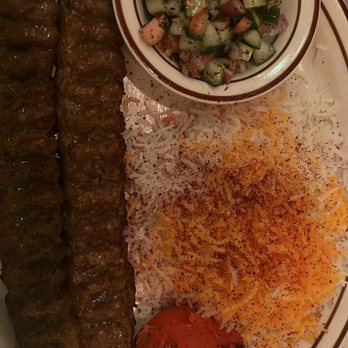 Daryoush - Beef  Koobideh Kabob . Salad-E-Shirazi - Persian/Iranian Near Me - Walnut Creek, California