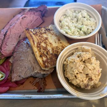 Wagon Wheel BBQ - Two Meat Meal w slaw and Potato Salad - Barbeque Near Me - Mountain View, California