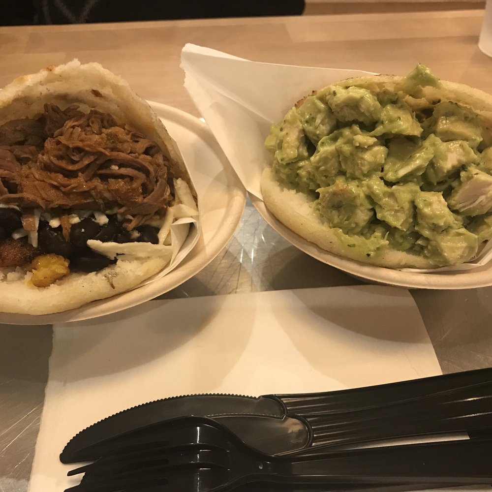 White Maize - Pabellon and reina arepas - Venezuelan Near Me - Brooklyn, New York White Maize - Pabellon and reina arepas - Venezuelan Near Me - Brooklyn, New York