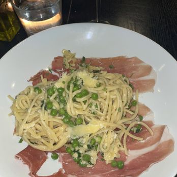 SABA Italian Bar + Kitchen - Linguini Basilico E Prosciutto - Italian Near Me - Chicago, Illinois