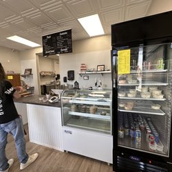 Cheryl's Bagels - Serving counter at Cheryl's