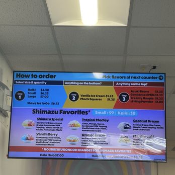 Shimazu Store - How to order and favorites - Shaved Ice Near Me - Kapolei, Hawaii Shimazu Store - How to order and favorites - Shaved Ice Near Me - Kapolei, Hawaii