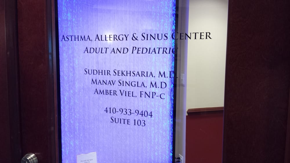 ALLERGY ASTHMA SPECIALISTS OF MARYLAND Updated August 2024 5430