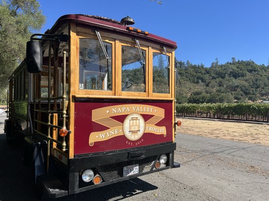 Napa Valley Wine Trolley by null