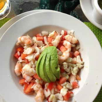 Natura - Shrimp and whitefish ceviche - Vegetarian Near Me - Cancún, ROO