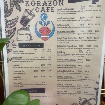 Korazon Collective - Coffee menu - Coffee & Tea Near Me - Seattle, Washington Korazon Collective - Coffee menu - Coffee & Tea Near Me - Seattle, Washington
