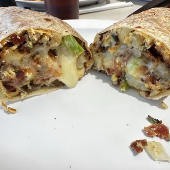 Eat at Rudy's - "Breakfast Burrito" with Mozzarella Cheese - Diners Near Me - Torrance, California