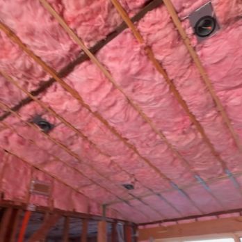 Insulation Nation - Highland Park - an uncommon, but very effective application, rigid foam board and R30 batt, 16' vaulted ceiling - Insulation Installation Near Me - Irvine, California Insulation Nation - Highland Park - an uncommon, but very effective application, rigid foam board and R30 batt, 16' vaulted ceiling - Insulation Installation Near Me - Irvine, California