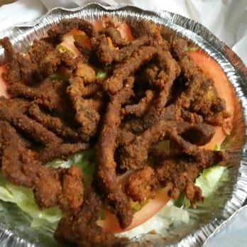 Lebron Restaurant - A 90 minute wait for breaded steak. This is shredded something. All batter, no steak. - Latin American Near Me - Brooklyn, New York Lebron Restaurant - A 90 minute wait for breaded steak. This is shredded something. All batter, no steak. - Latin American Near Me - Brooklyn, New York
