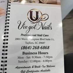 U've Got Nails - Pricing