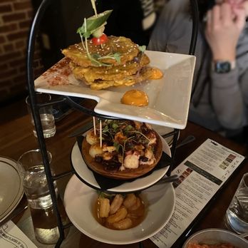Mompou Tapas Bar & Restaurant - nice presentation for tapas service - Spanish Near Me - Newark, New Jersey Mompou Tapas Bar & Restaurant - nice presentation for tapas service - Spanish Near Me - Newark, New Jersey