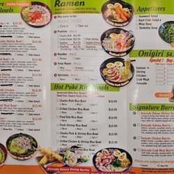 Poke N Ramen 518 - Menu