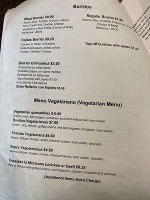Menu photo 8 la mexicana Coralville, IA Menu photo 8 la mexicana Coralville, IA