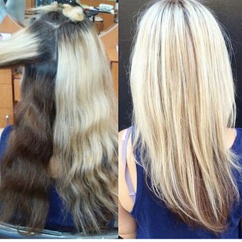 Enhanced Strands - Highlights and color done by Ashlie #hairByAshlieA - Hair Salons Near Me - Santa Ana, California