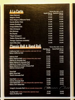 Menu photo 3 Tatsu Sushi Toronto, ON Menu photo 3 Tatsu Sushi Toronto, ON