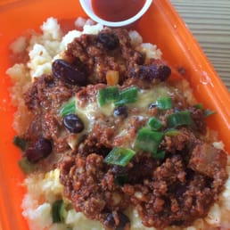 Chili and Eggs Plate