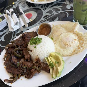 Anteiku Cafe - Luffy Steak and Eggs - Coffee & Tea Near Me - Baldwin Park, California