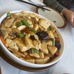 Double Mushroom and tofu Double Mushroom and tofu