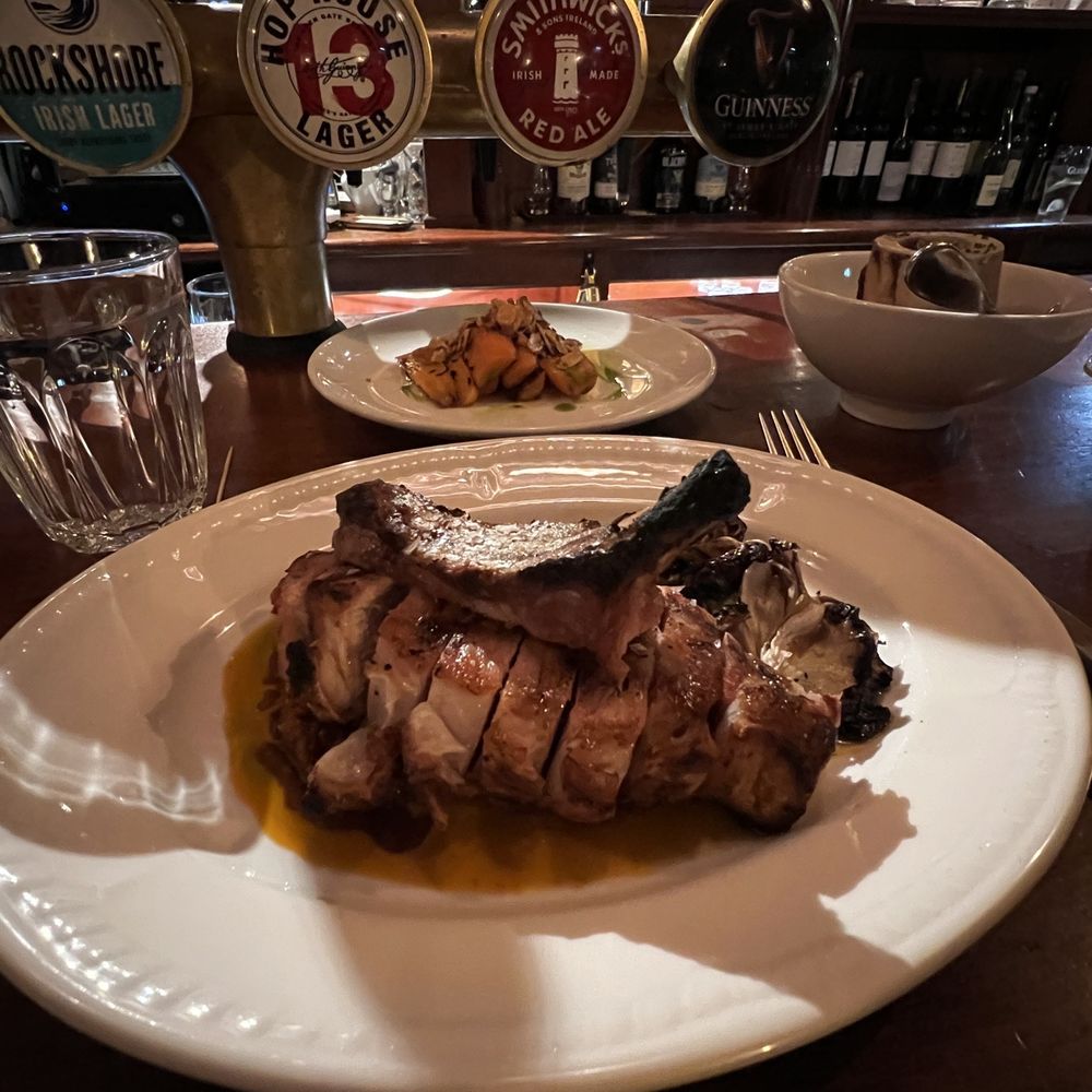 Spitalfields - Pork chop - Pubs Near Me - Dublin 8, D Spitalfields - Pork chop - Pubs Near Me - Dublin 8, D