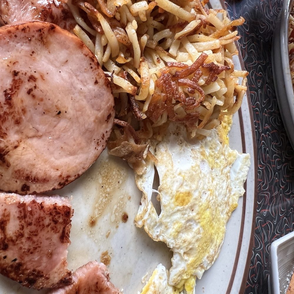 I already dug in but it was great 2 eggs plus sides I already dug in but it was great 2 eggs plus sides