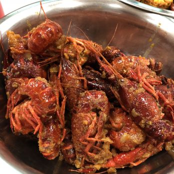 Crawfish Cafe - Garlic butter (spicy) - Seafood Near Me - Houston, Texas Crawfish Cafe - Garlic butter (spicy) - Seafood Near Me - Houston, Texas