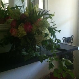 What a wonderful floral arrangement from a fantastic floral shop at 55th street station on Biscayne Blvd in Miami