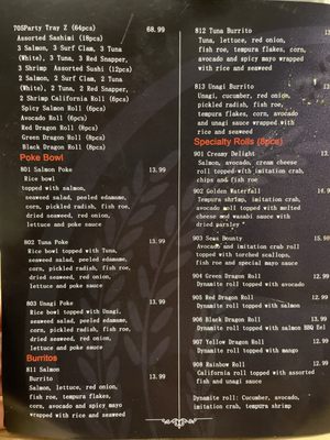 Menu photo 2 Yoomi Sushi Locust Hill, ON Menu photo 2 Yoomi Sushi Locust Hill, ON