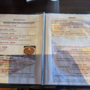 Vick's Vittles Country Kitchen - Menu - American Near Me - Albuquerque, New Mexico