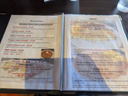 Menu photo 1 Vick's Vittles Country Kitchen Albuquerque, NM
