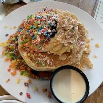 Scratch Kitchen - Milk N' Cereal Pancakes - Breakfast & Brunch Near Me - Honolulu, Hawaii Scratch Kitchen - Milk N' Cereal Pancakes - Breakfast & Brunch Near Me - Honolulu, Hawaii
