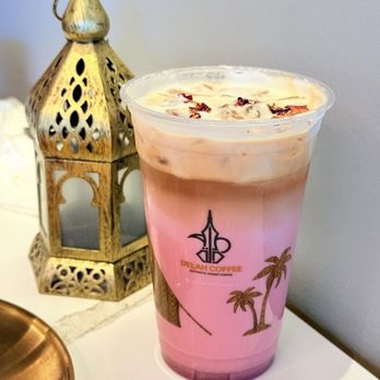 Delah Coffee  - Delah rose latte - Coffee & Tea Near Me - San Diego, California