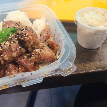 Loco Ono - Garlic chicken rice plate - Poke Near Me - Reno, Nevada Loco Ono - Garlic chicken rice plate - Poke Near Me - Reno, Nevada